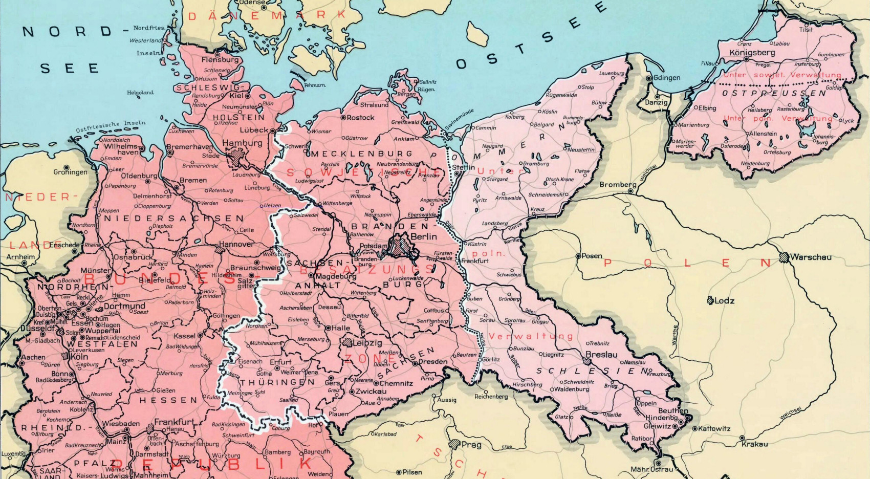 Karte 1958